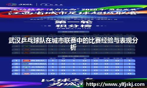 武汉乒乓球队在城市联赛中的比赛经验与表现分析